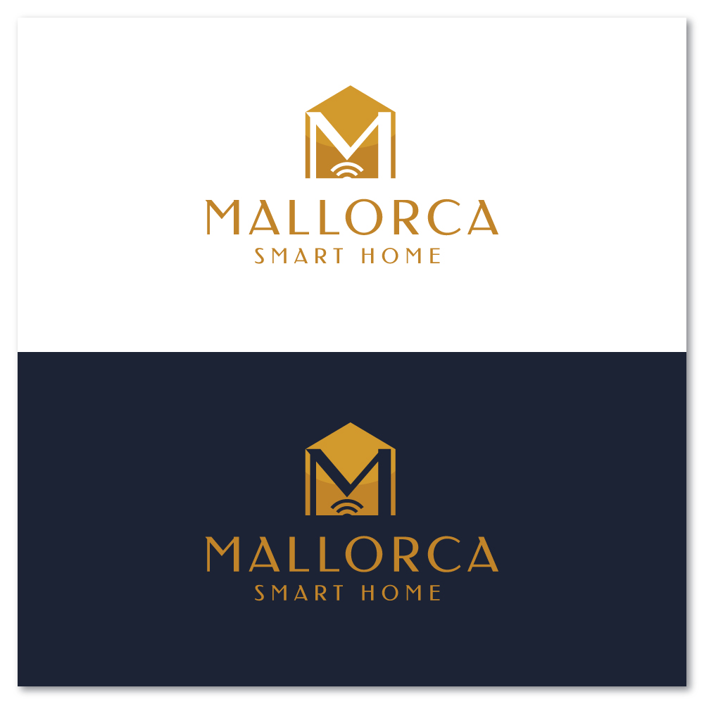 Logo Design by Sujit Banerjee for Mallorca Smart Home | Design #26837468