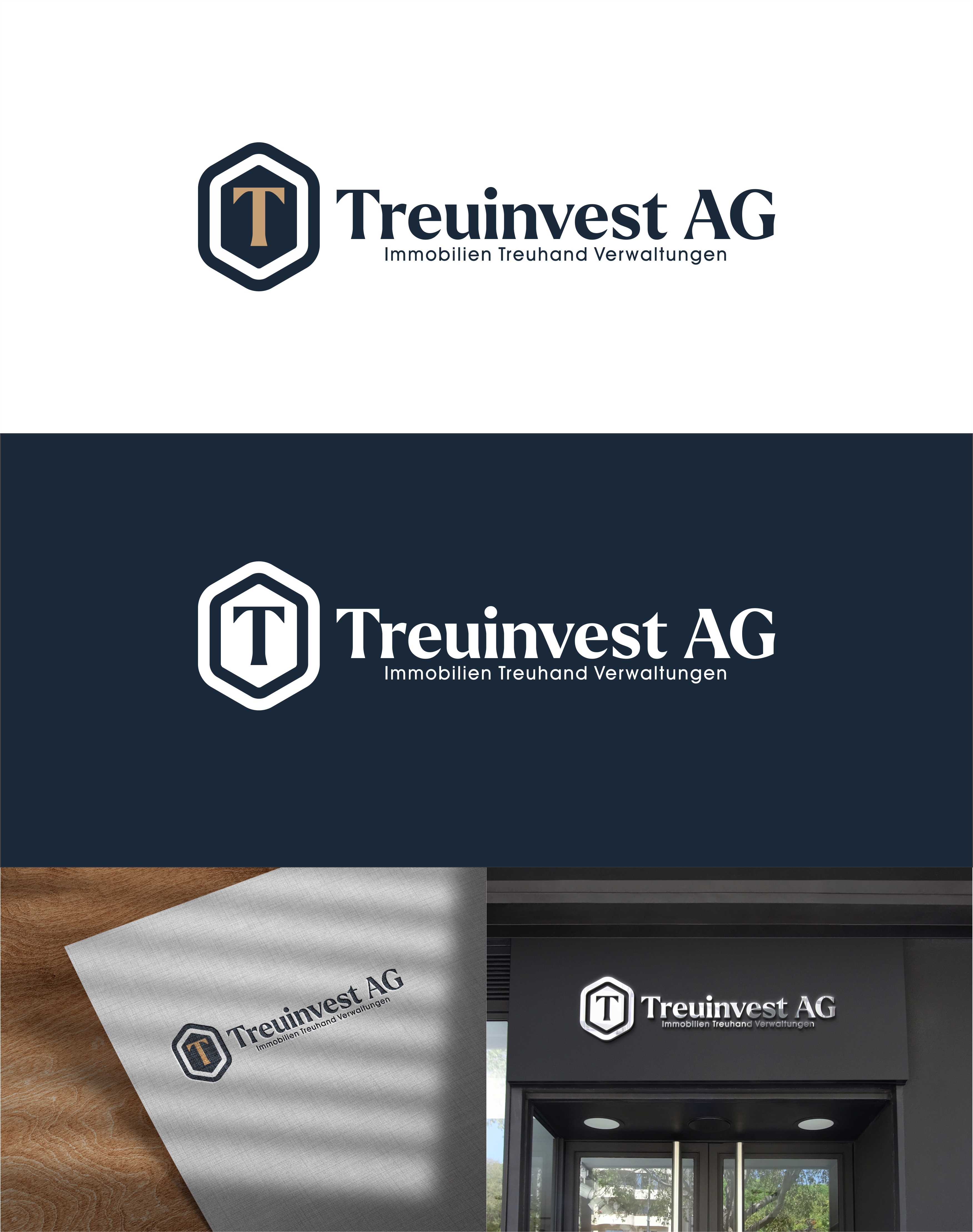 Logo Design by Jose Loaiza for TREUINVEST AG | Design #26867248