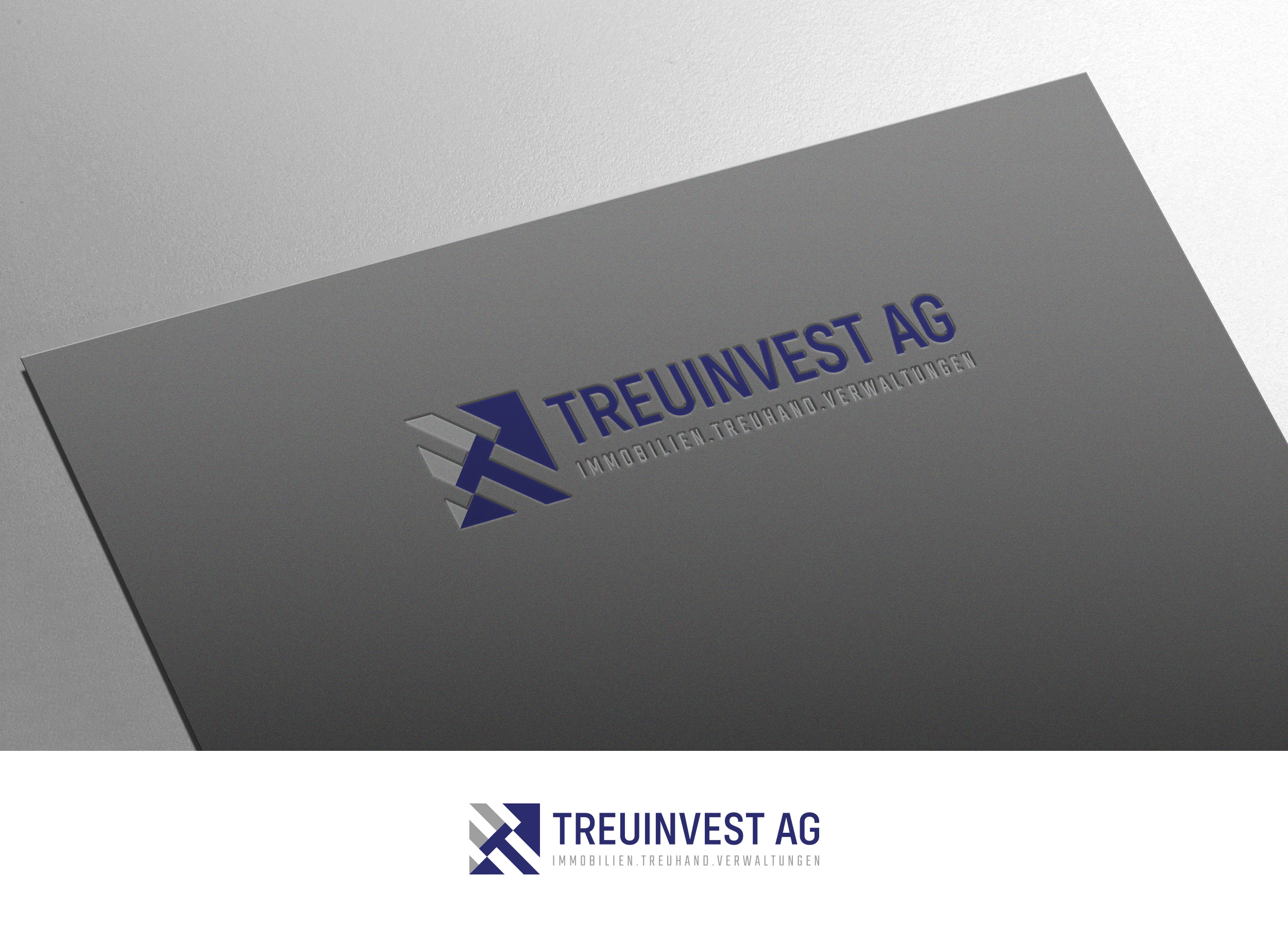 Logo Design by Verified artistry (Design garden) for TREUINVEST AG | Design #27283232
