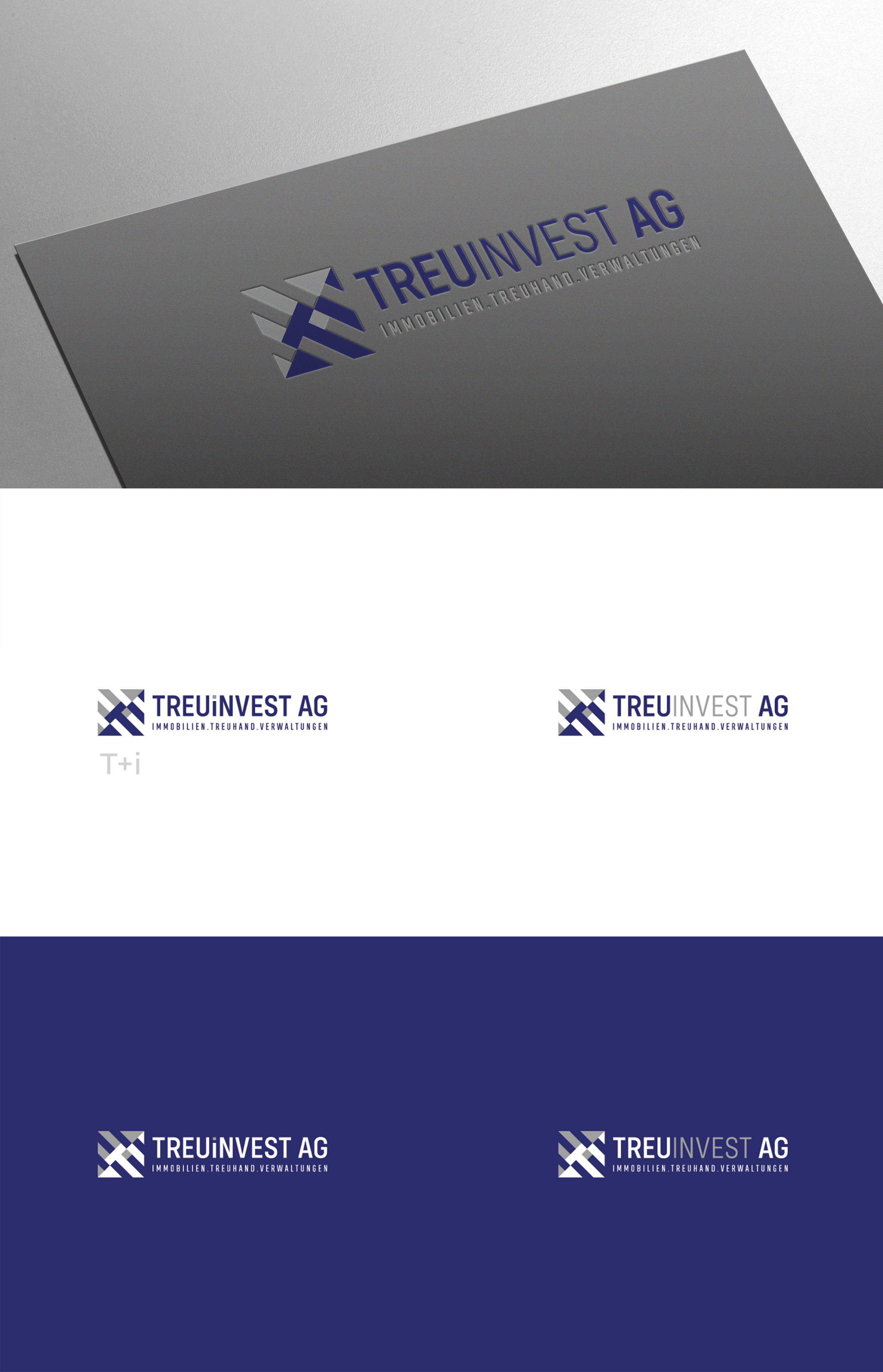 Diseño de Logo por Verified artistry (Design garden) para TREUINVEST AG | Diseño #27288250
