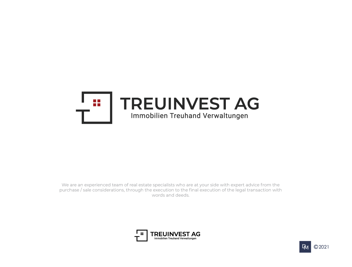 Design de Logo par DiMartero pour TREUINVEST AG | Design #26839752