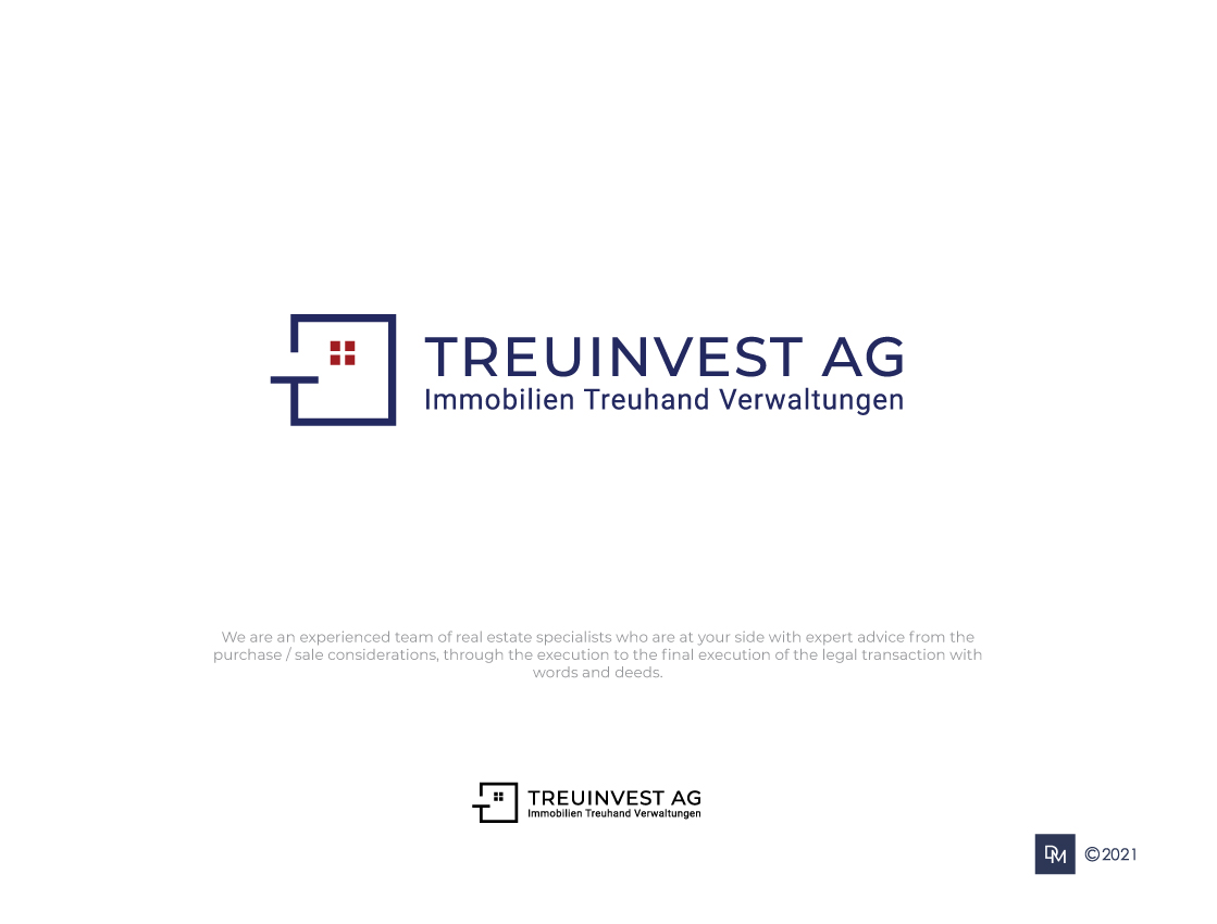 Design de Logo par DiMartero pour TREUINVEST AG | Design #26839759