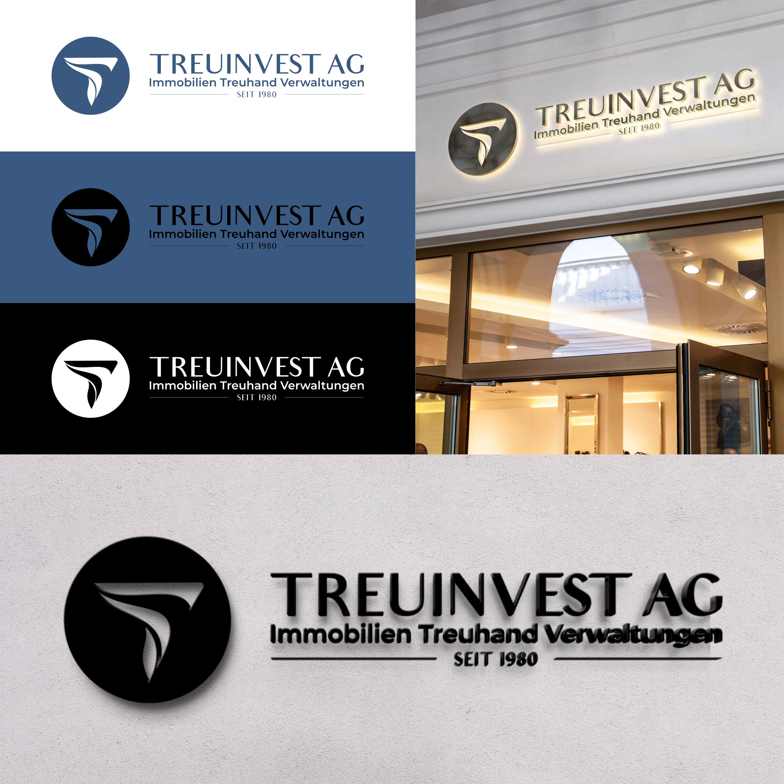 Logo Design by Son-Shine for TREUINVEST AG | Design: #27394941