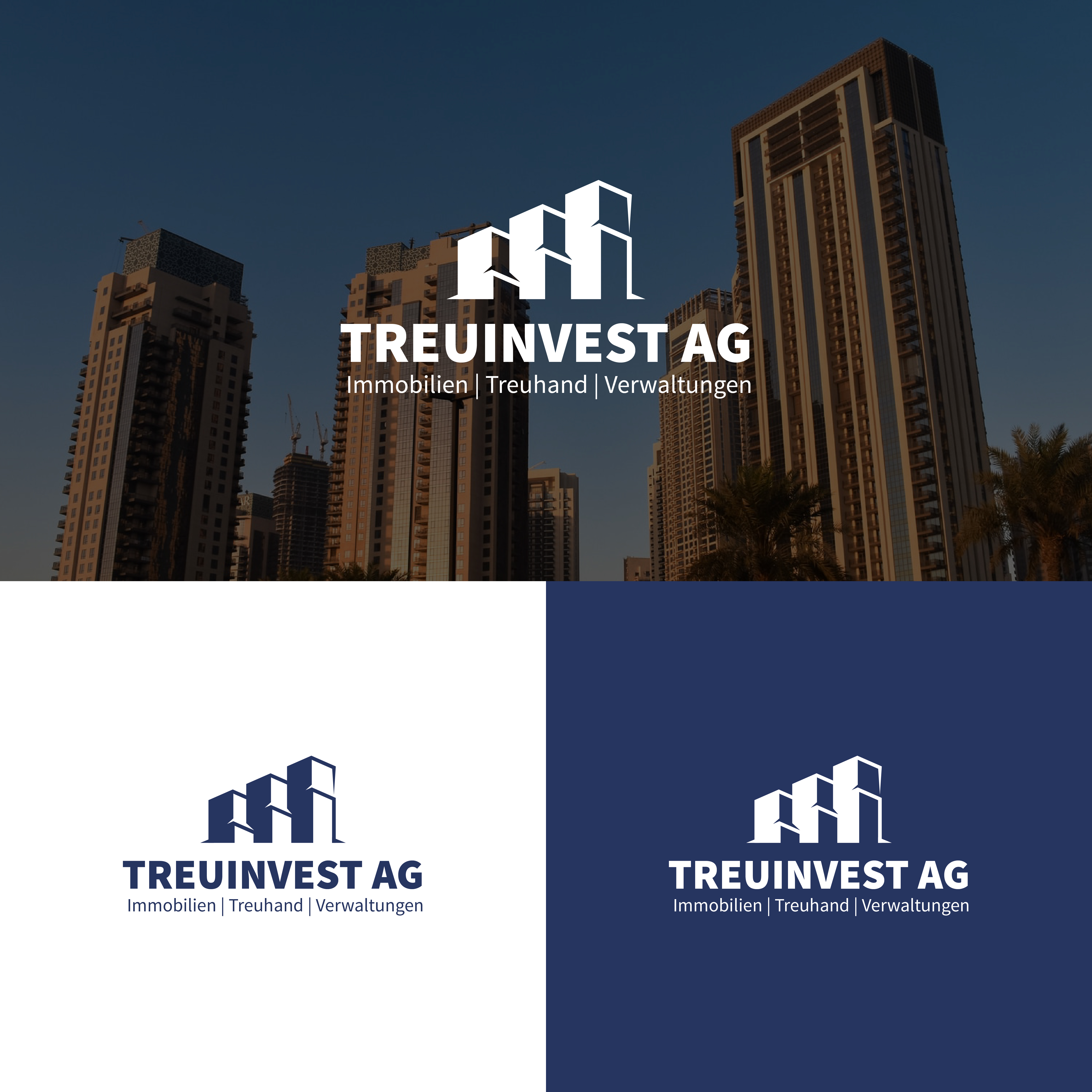 Logo Design by A.R.D.P for TREUINVEST AG | Design #26841607