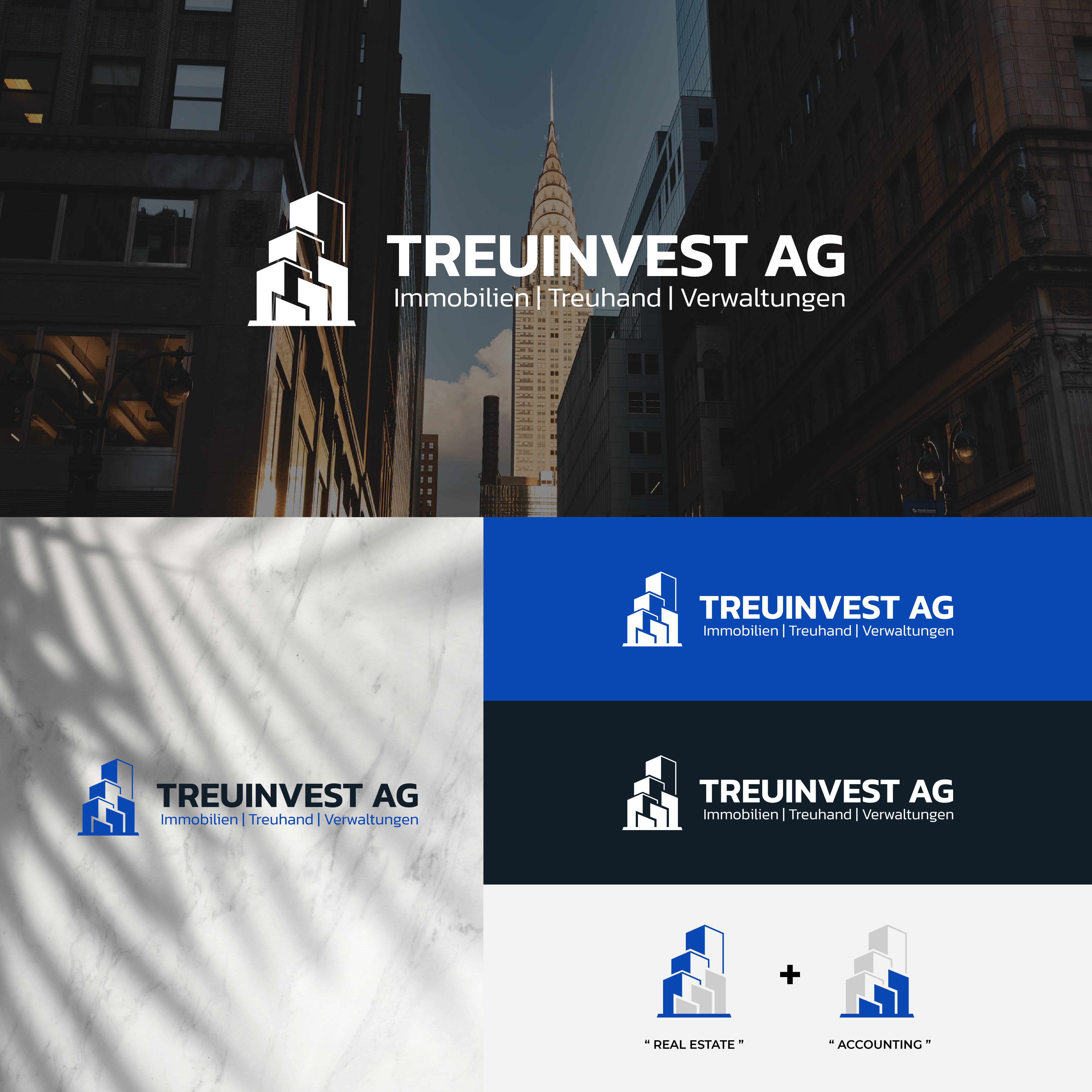 Logo Design by A.R.D.P for TREUINVEST AG | Design #26871151