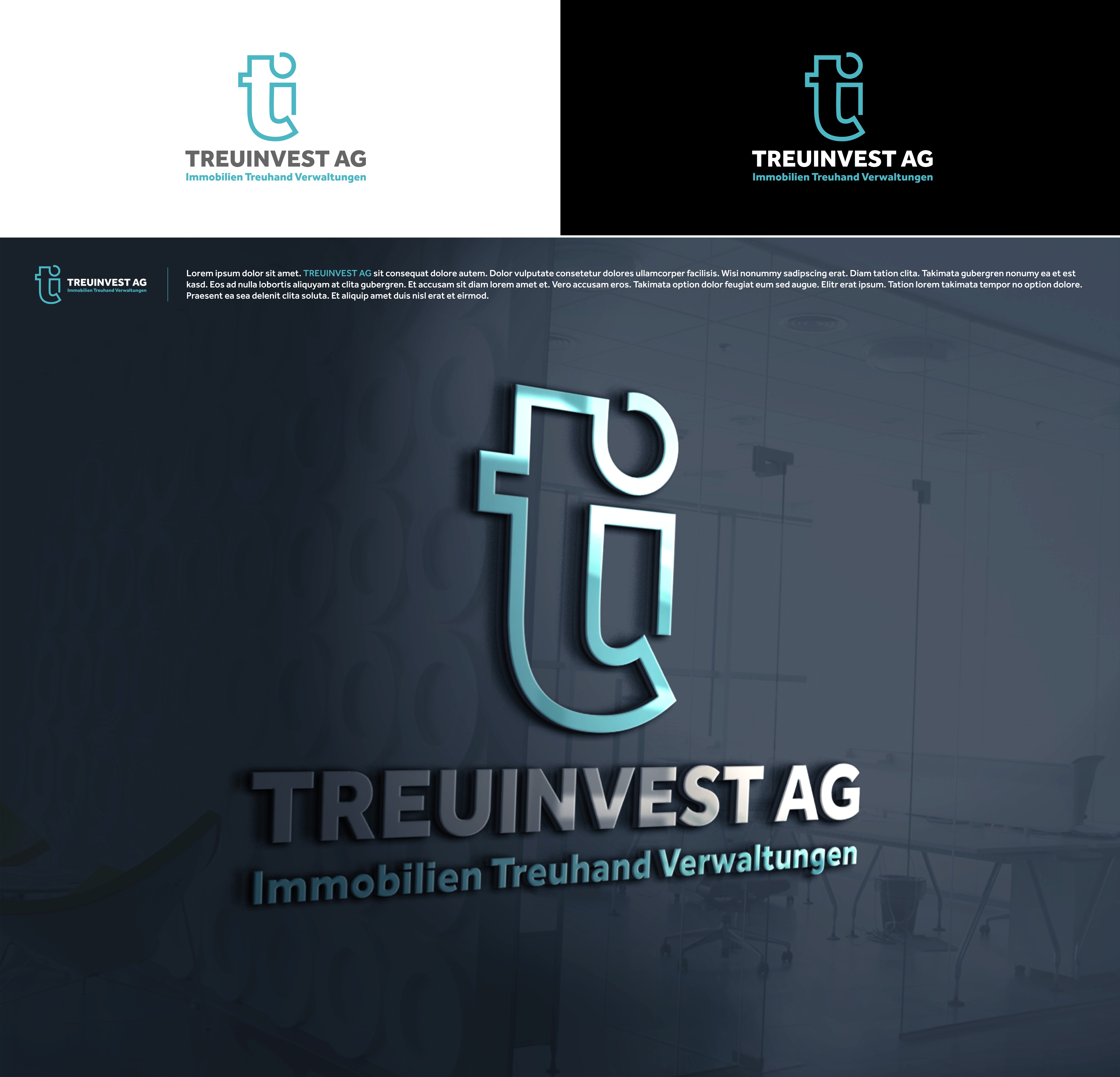 Logo Design by gorant for TREUINVEST AG | Design #26837880