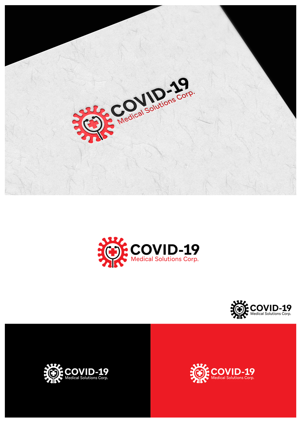 Logo-Design von goranvisnjic82 für COVID-19 Medical Solutions Corp. | Design #26834673