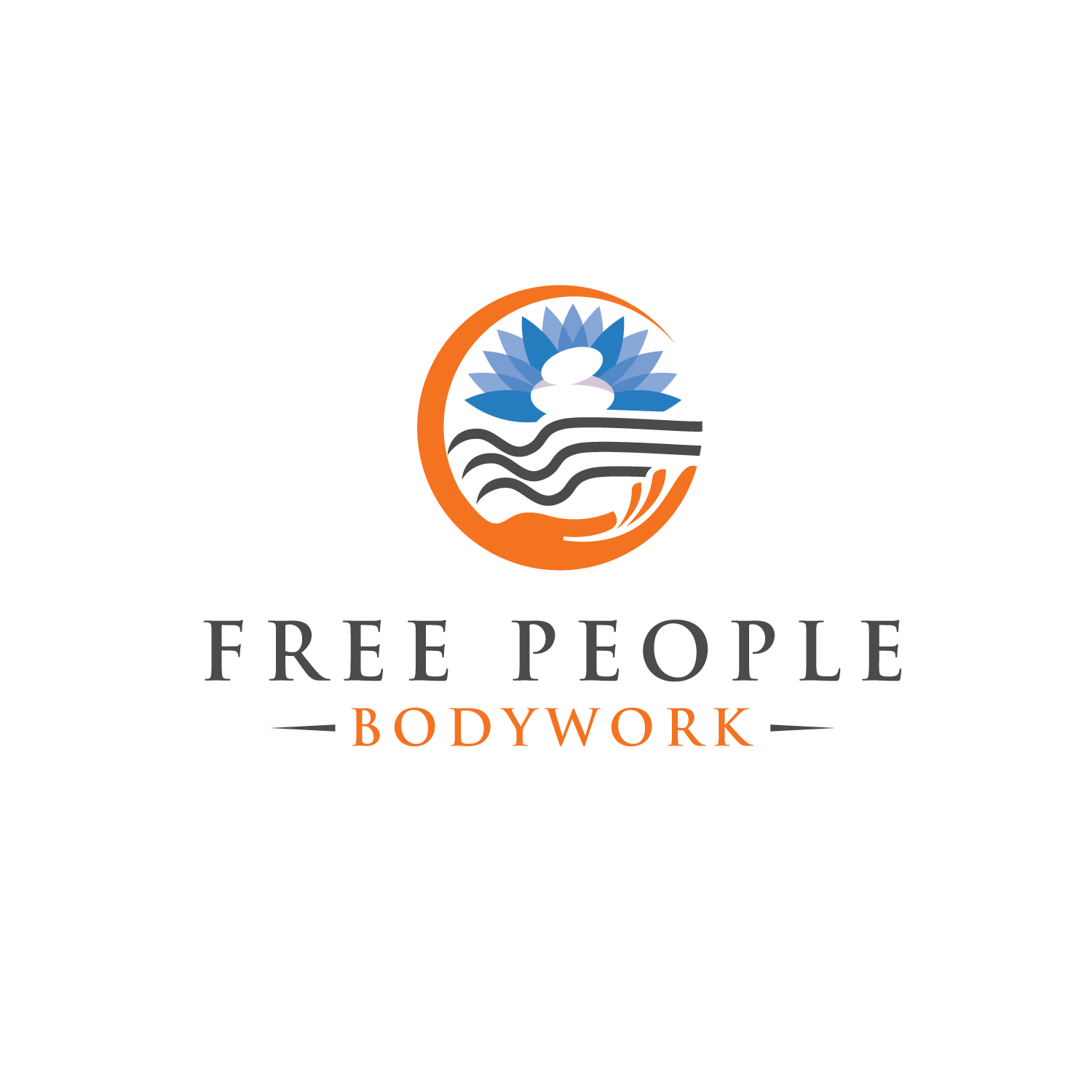 Logo Design by geni for Free People Bodywork | Design #26837793