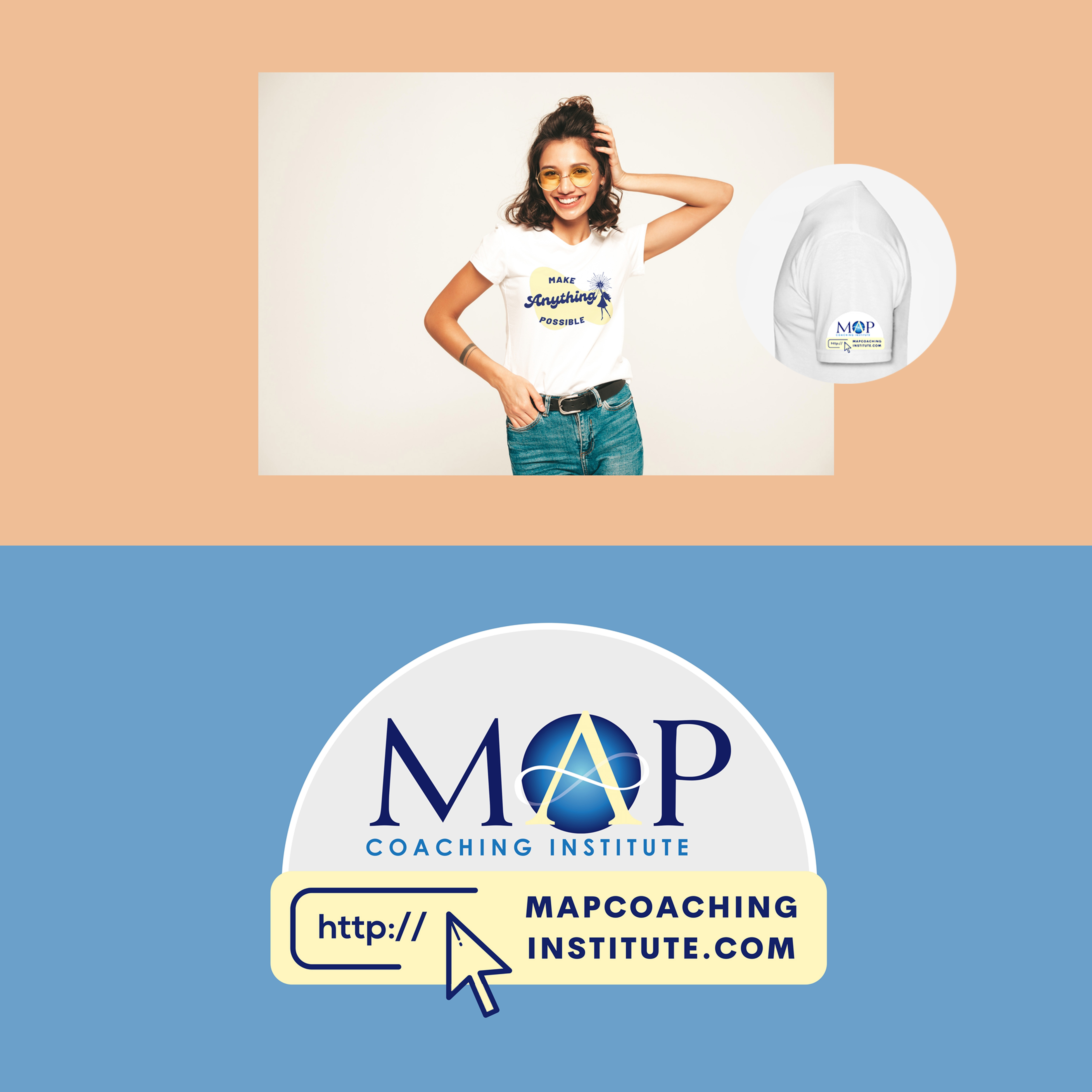 Design de T-shirt par Hania A. pour MAP Coaching Institute | Design #26843520