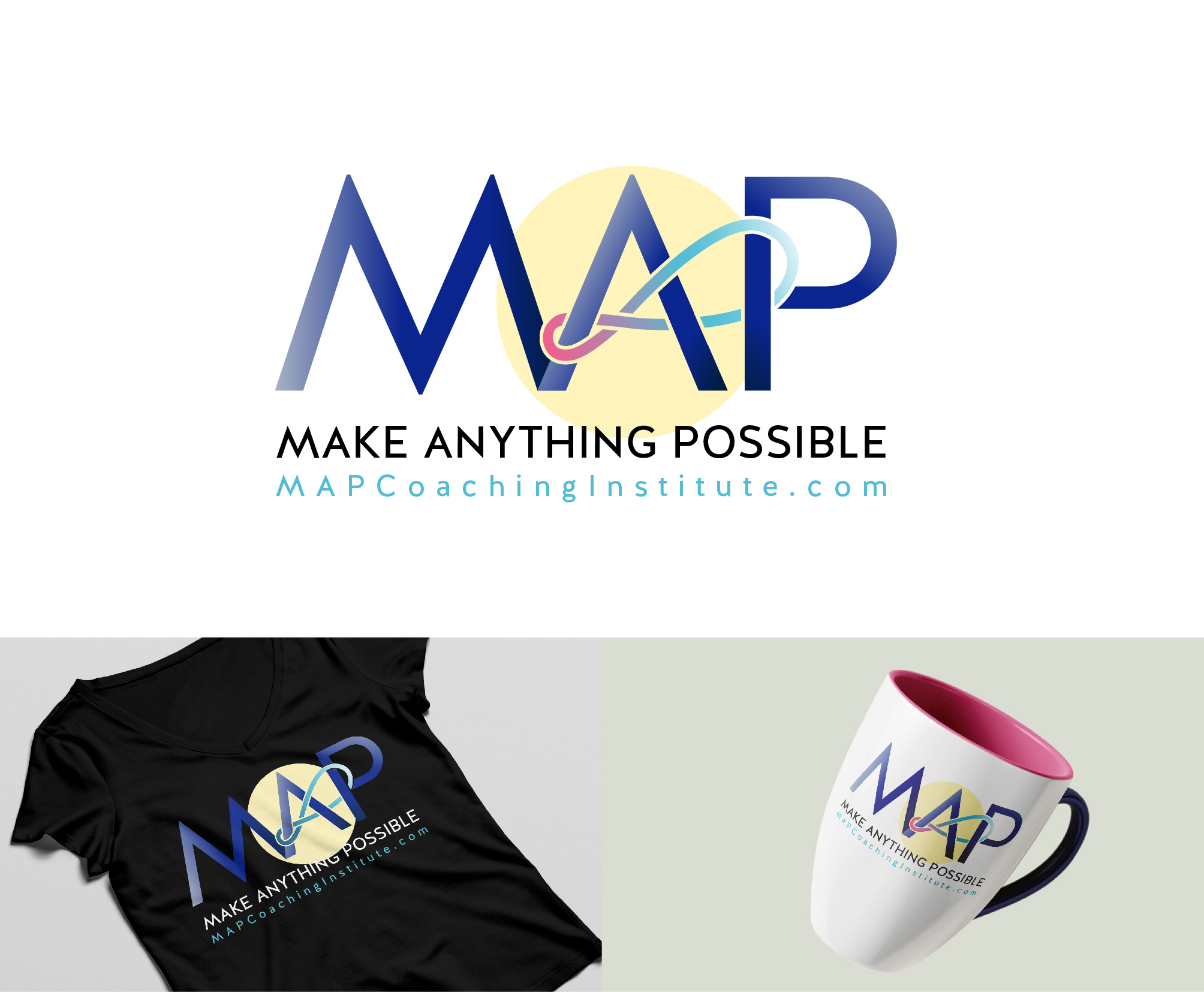 T-shirt Design by ileanalp for MAP Coaching Institute | Design #26835234