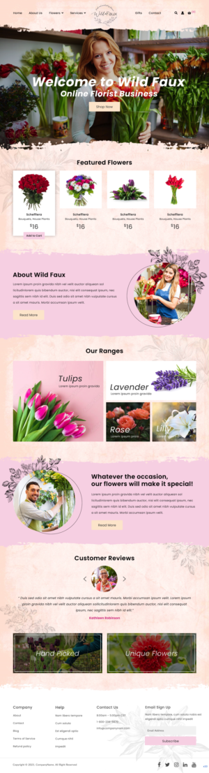 Web Design by pb for this project | Design: #26846157
