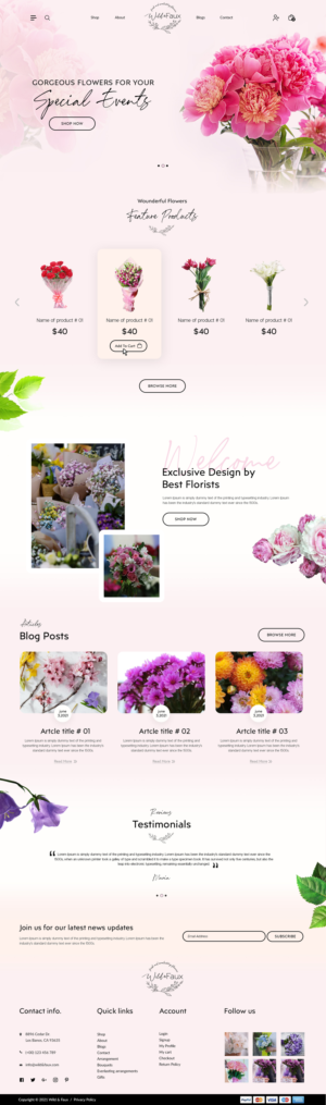 Web Design by bdesigner9 for this project | Design: #26847332