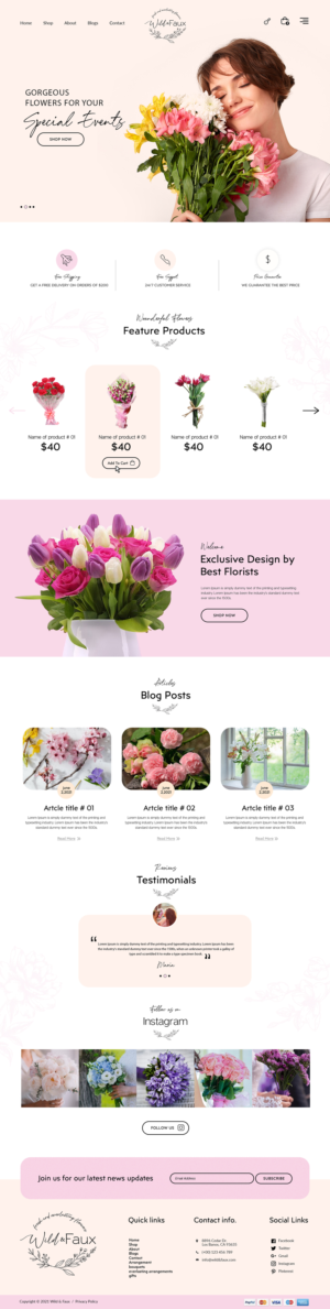 Web Design by bdesigner9 for this project | Design: #26851704