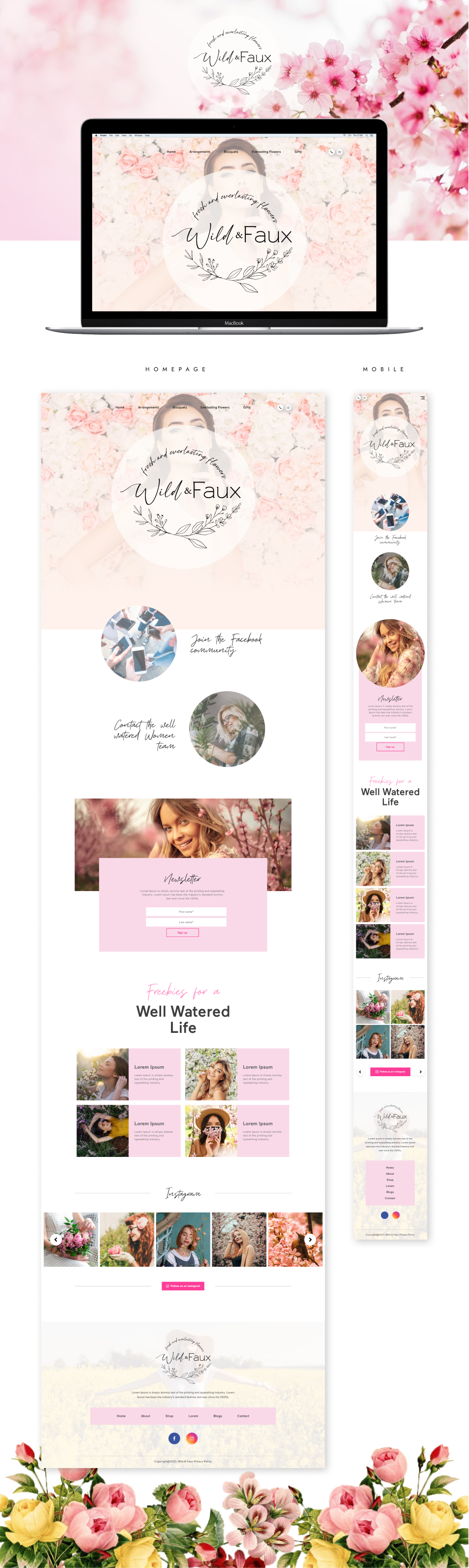 Web Design by Hazan Shaw for this project | Design: #26865624