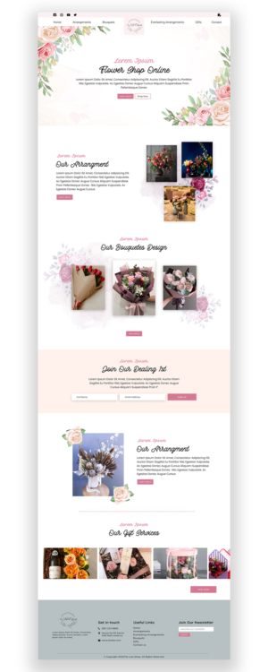 Web Design by Adeel Rahman for this project | Design #26861038