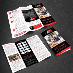 Tri Fold - Restaurant Brochure  & pdf multipage | Design de Flyer par GraphicsGuru