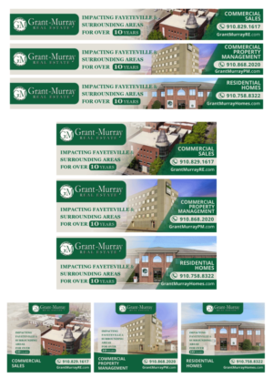 Website Ad for Commercial Real Estate Firm | Graphic Design by hover