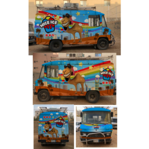 Italian ice cool food truck | Car Wrap Design by Yoga Tri