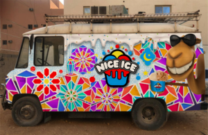 Italian ice cool food truck | Diseño de Rotulación de Vehículo por Maestroto