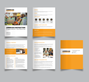 Brochure Design by Phuongphuong for American Contractors Organization  | Design: #26869465