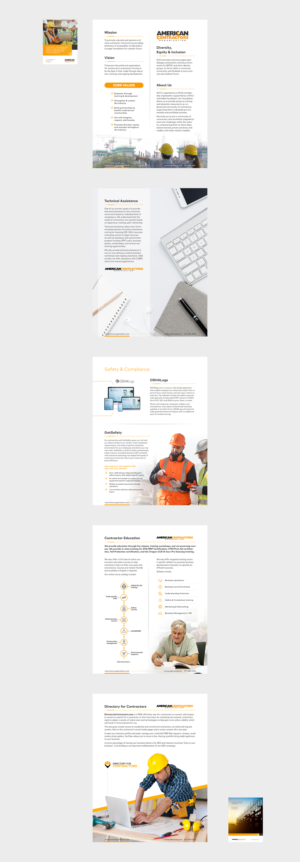 Diseño de Brochure por controlpi para American Contractors Organization  | Diseño: #26889327