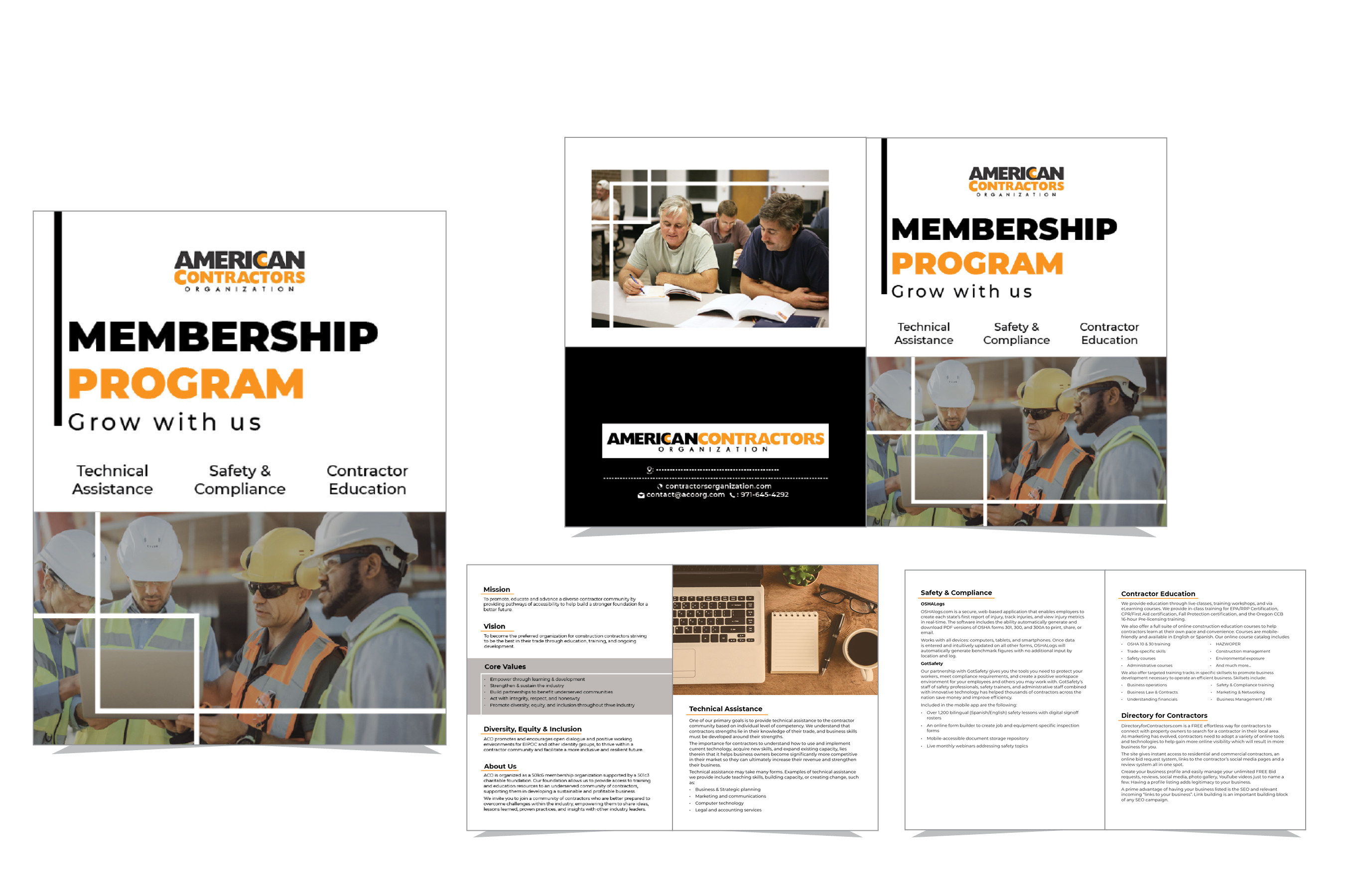 Brochure Design by Nilu Kumari for American Contractors Organization  | Design #26866665