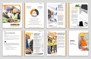 Brochure Design by JanuX for American Contractors Organization  | Design #26868529