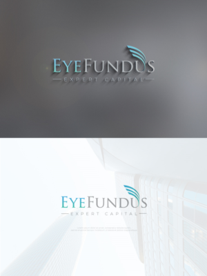 EyeFundus  (Optionally the logo can include "Expert Capital" as a tag line) | Logo Design by Locke+