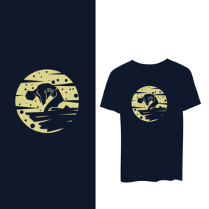 Tshirt design for clothing brand: ALONE | Diseño de Camiseta por dskyvbc