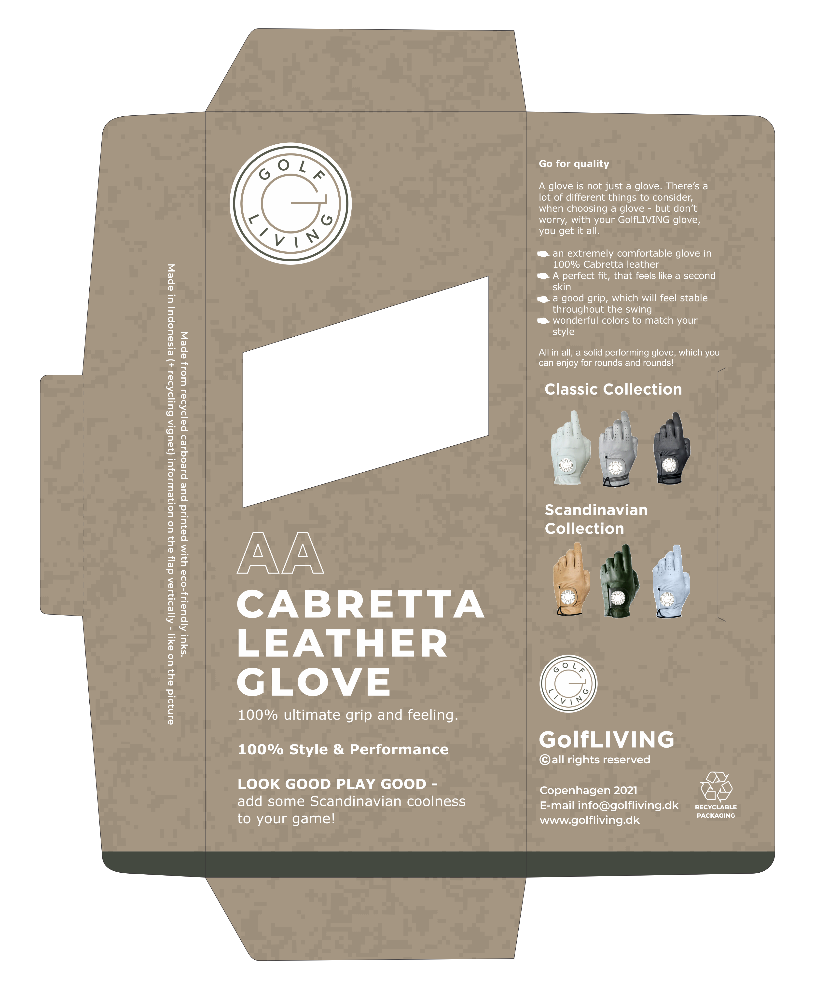 Packaging Design by lovekeshk1 2 for GolfLIVING | Design #26846968