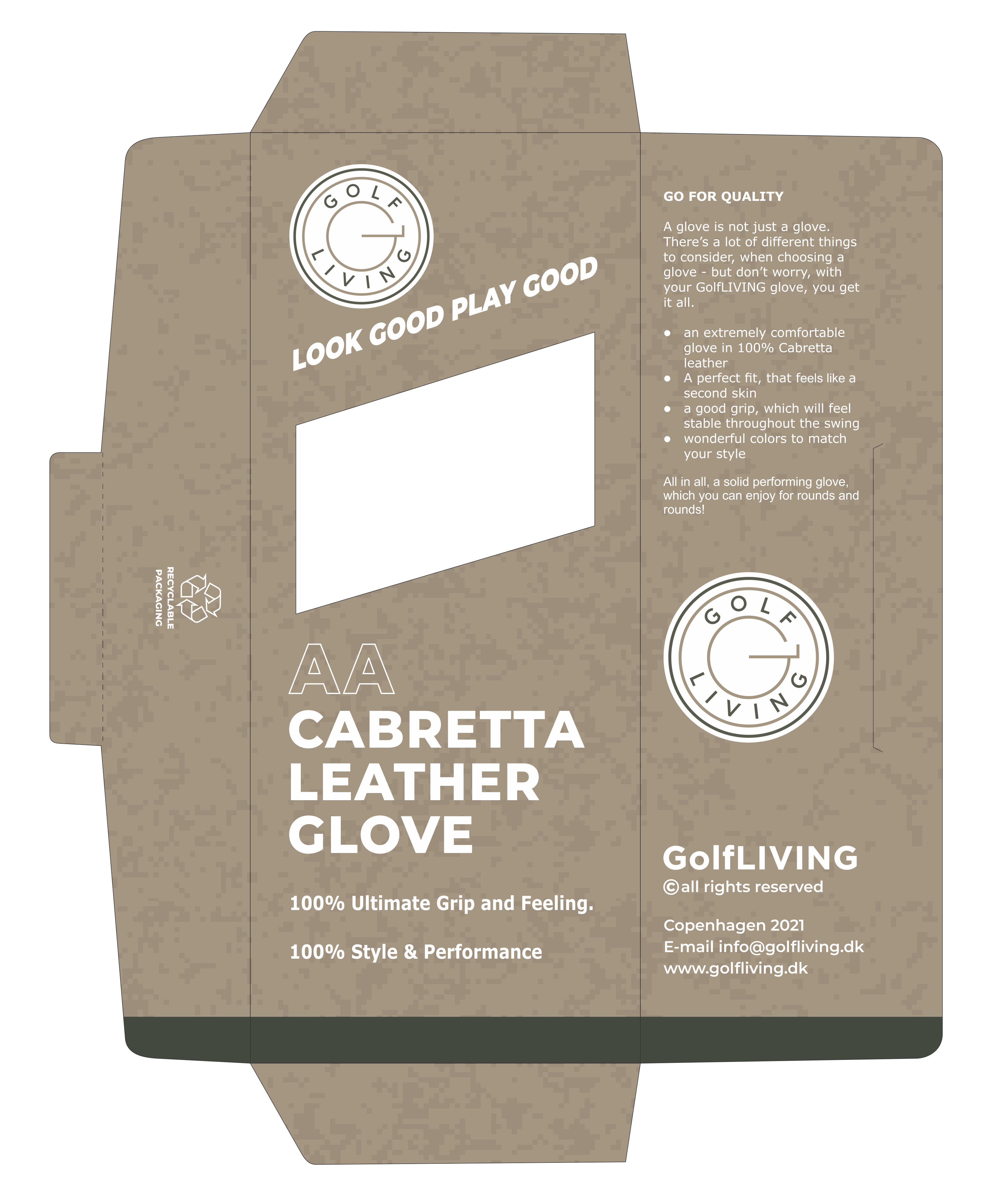 Packaging Design by lovekeshk1 2 for GolfLIVING | Design #26852389