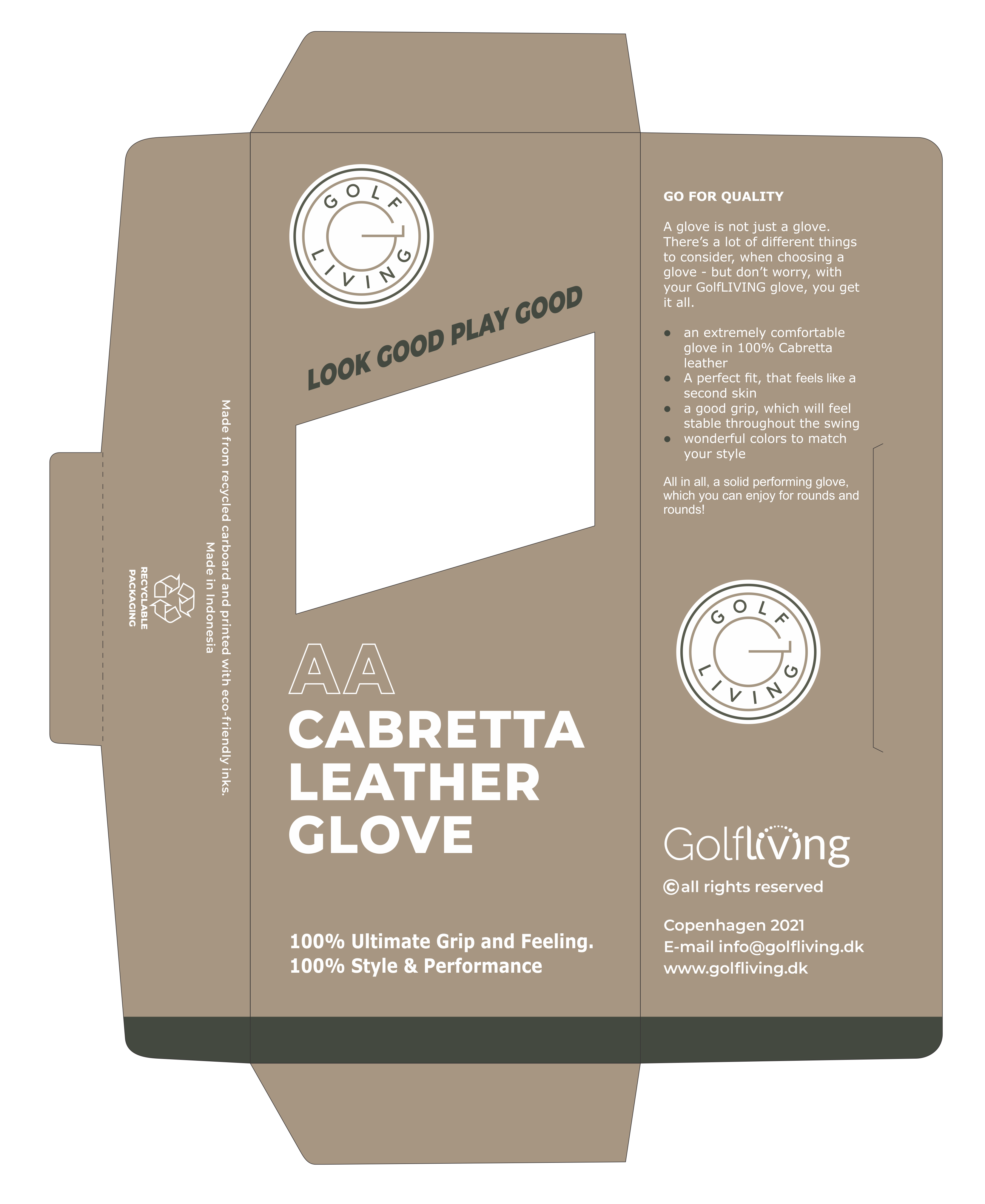 Packaging Design by lovekeshk1 2 for GolfLIVING | Design: #26869580