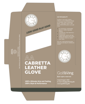 Packaging Design by lovekeshk1 2 for GolfLIVING | Design #26869580