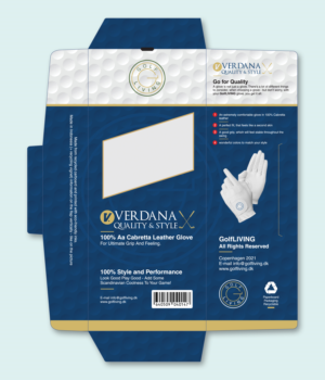 Packaging Design by Tuba Art Studio. IZ (IMRAN ZW) for GolfLIVING | Design: #26847331