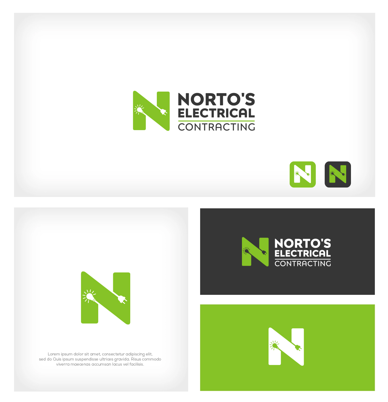 Design de Logo par creative.visuals pour Norto's Electrical Contracting | Design #26848673
