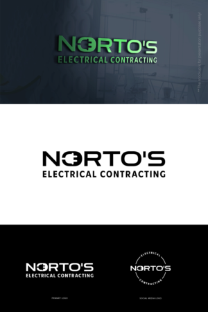 Diseño de Logo por sez_inn para Norto's Electrical Contracting | Diseño #26854730