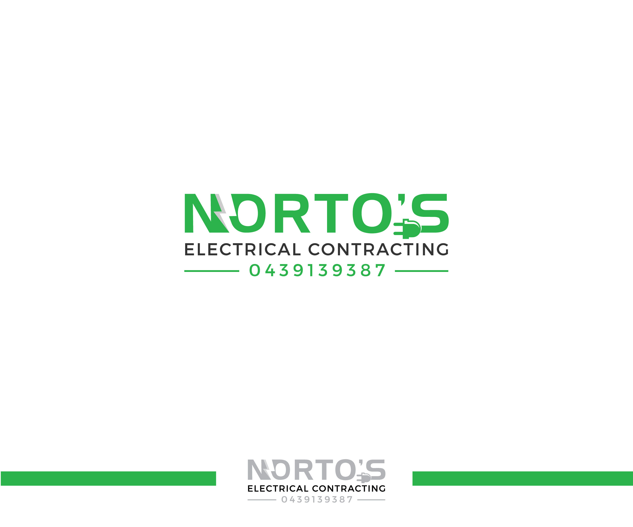 Logo-Design von ecorokerz für Norto's Electrical Contracting | Design #26844872