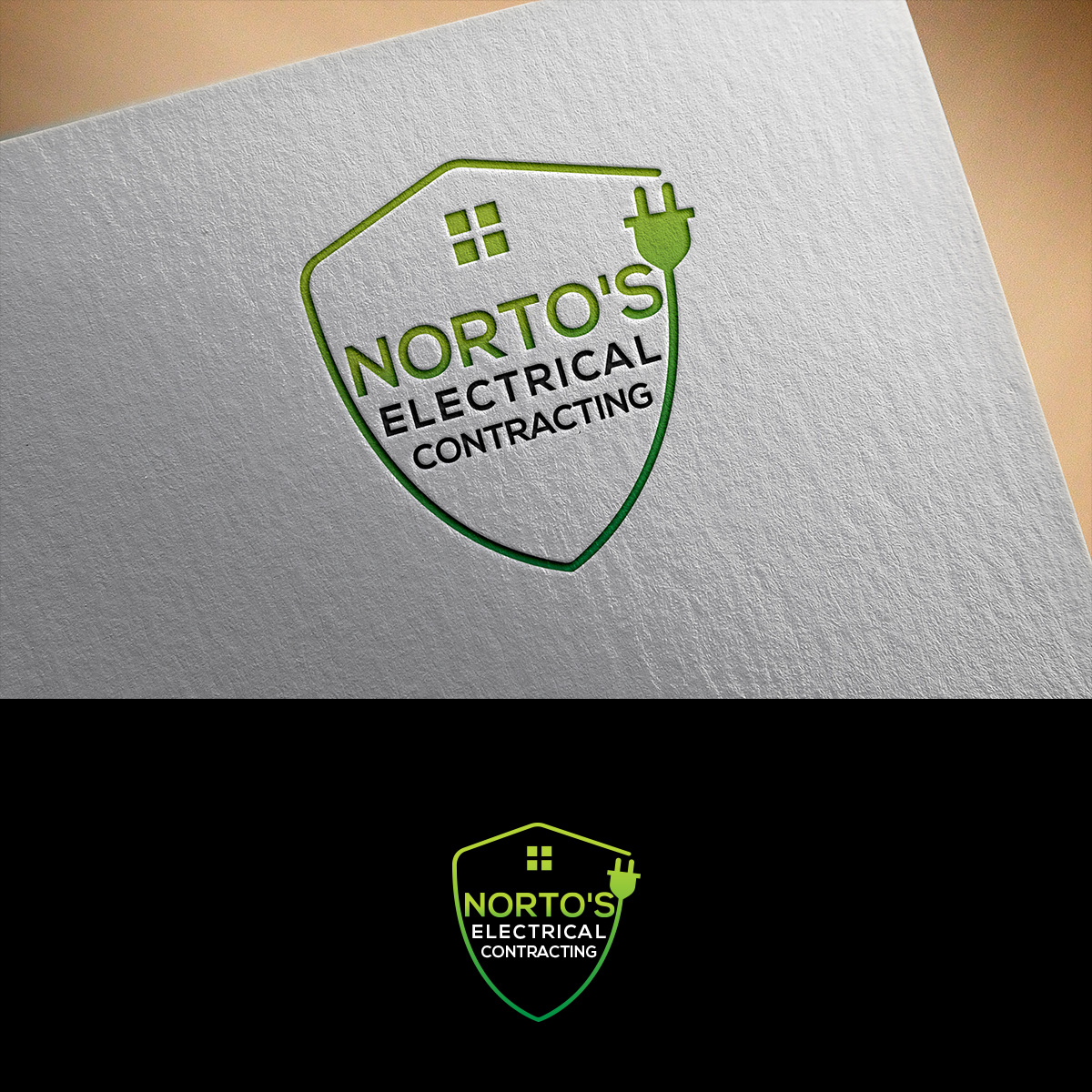 Logo Design by DesignDUO for Norto's Electrical Contracting | Design #26869292