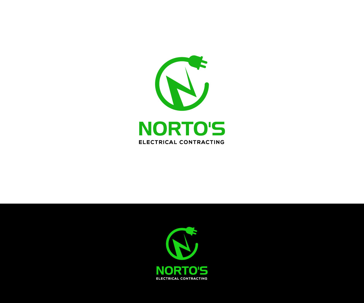 Logo Design by flora.c design for Norto's Electrical Contracting | Design #26844798