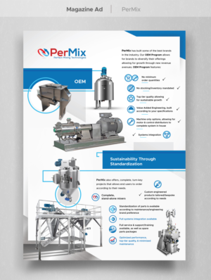 Print Design par danstudio pour PerMix North America | Design : #26858712