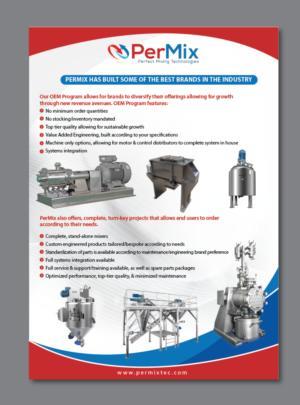 Print Design par alex989 pour PerMix North America | Design : #26851094