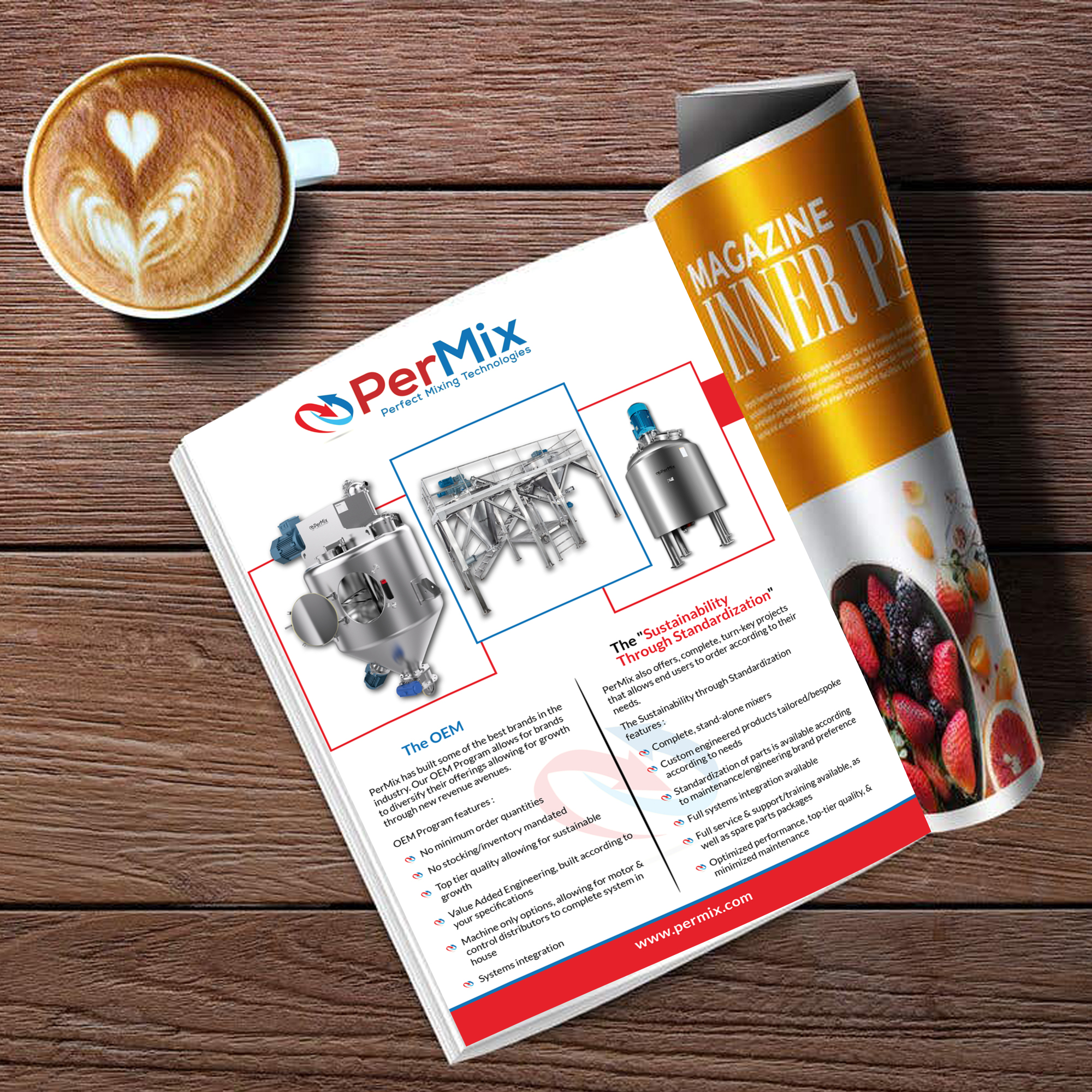 Print Design par aspiremedia pour PerMix North America | Design #26846251