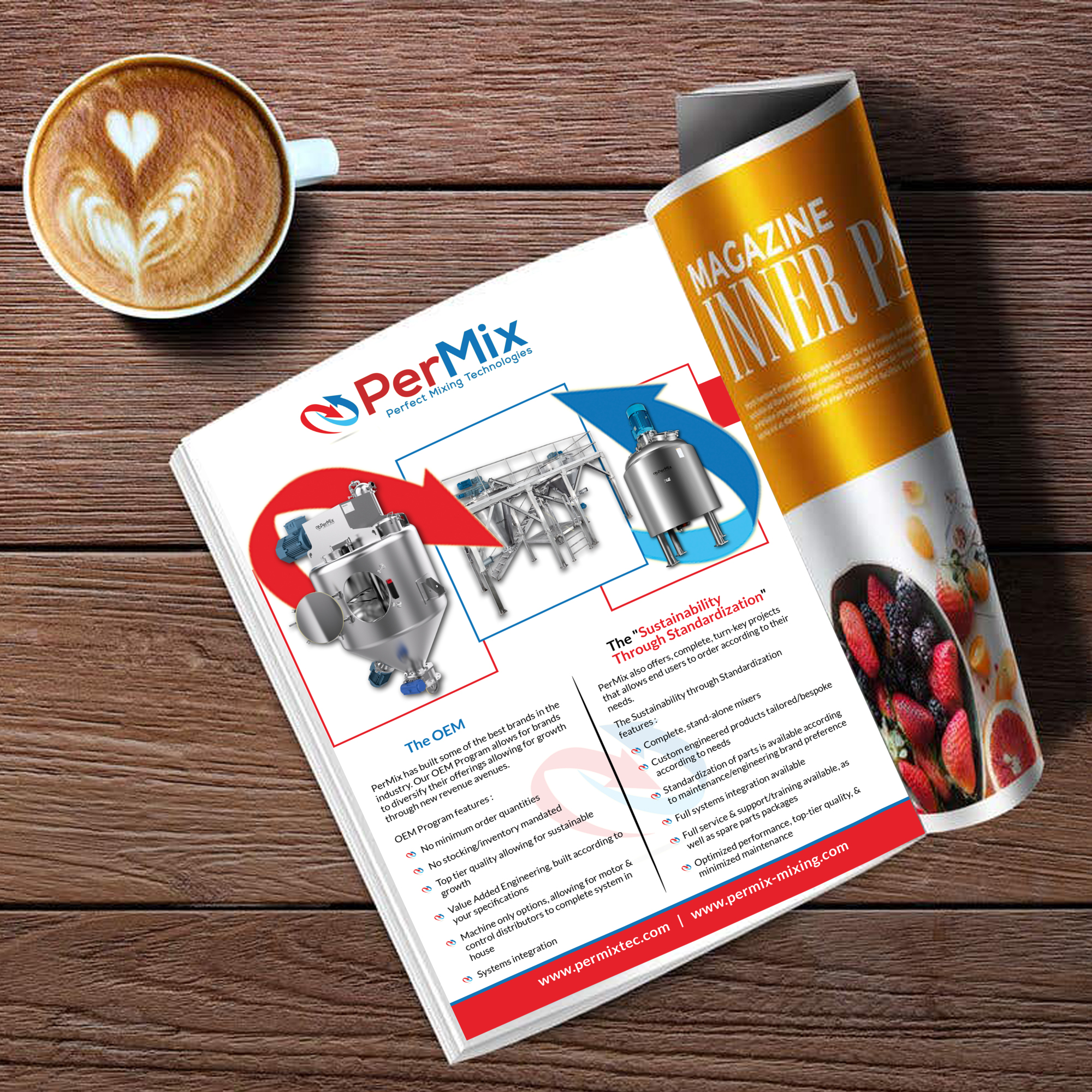 Print Design by aspiremedia for PerMix North America | Design #26846971