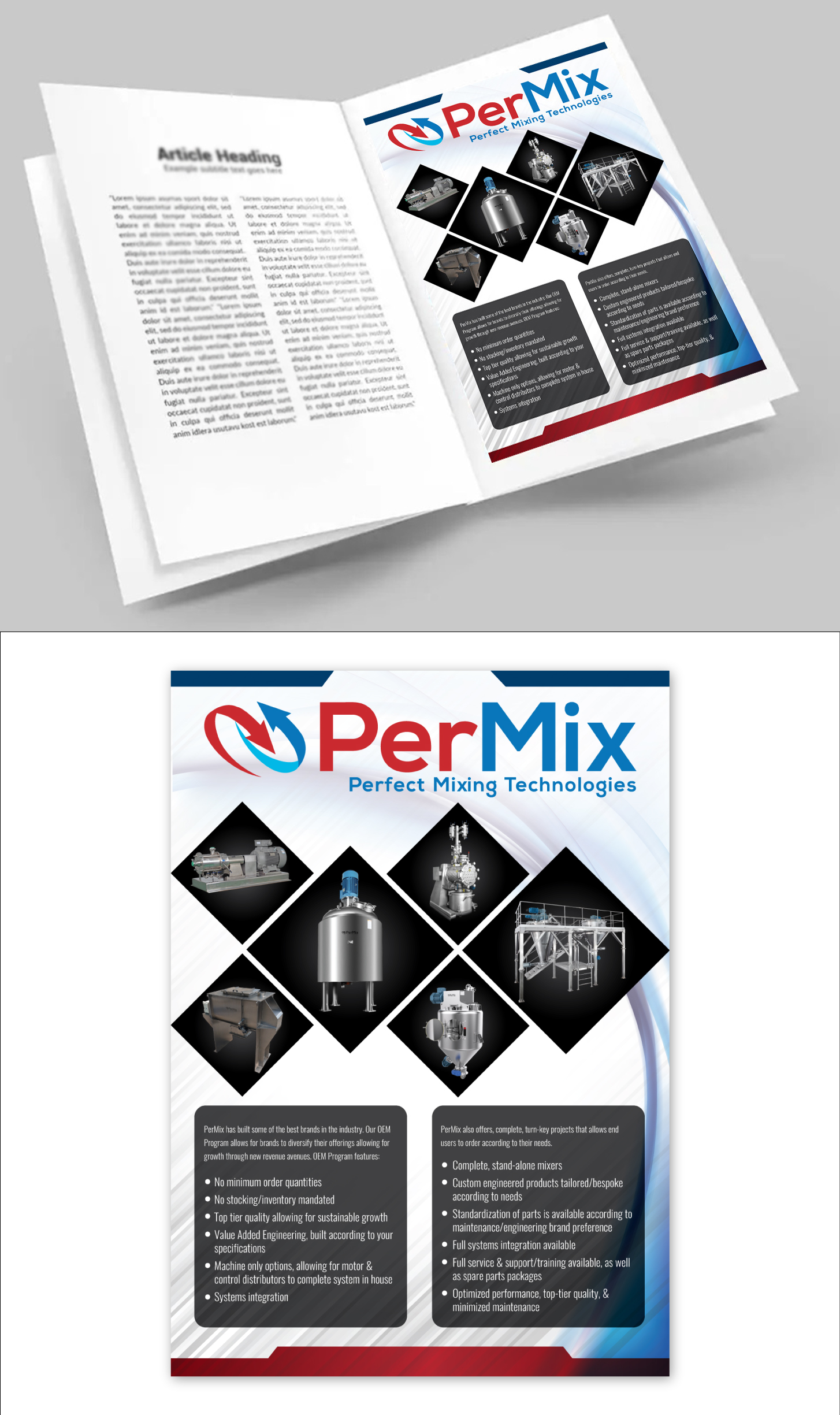 Print-Design von u2square für PerMix North America | Design #26852797