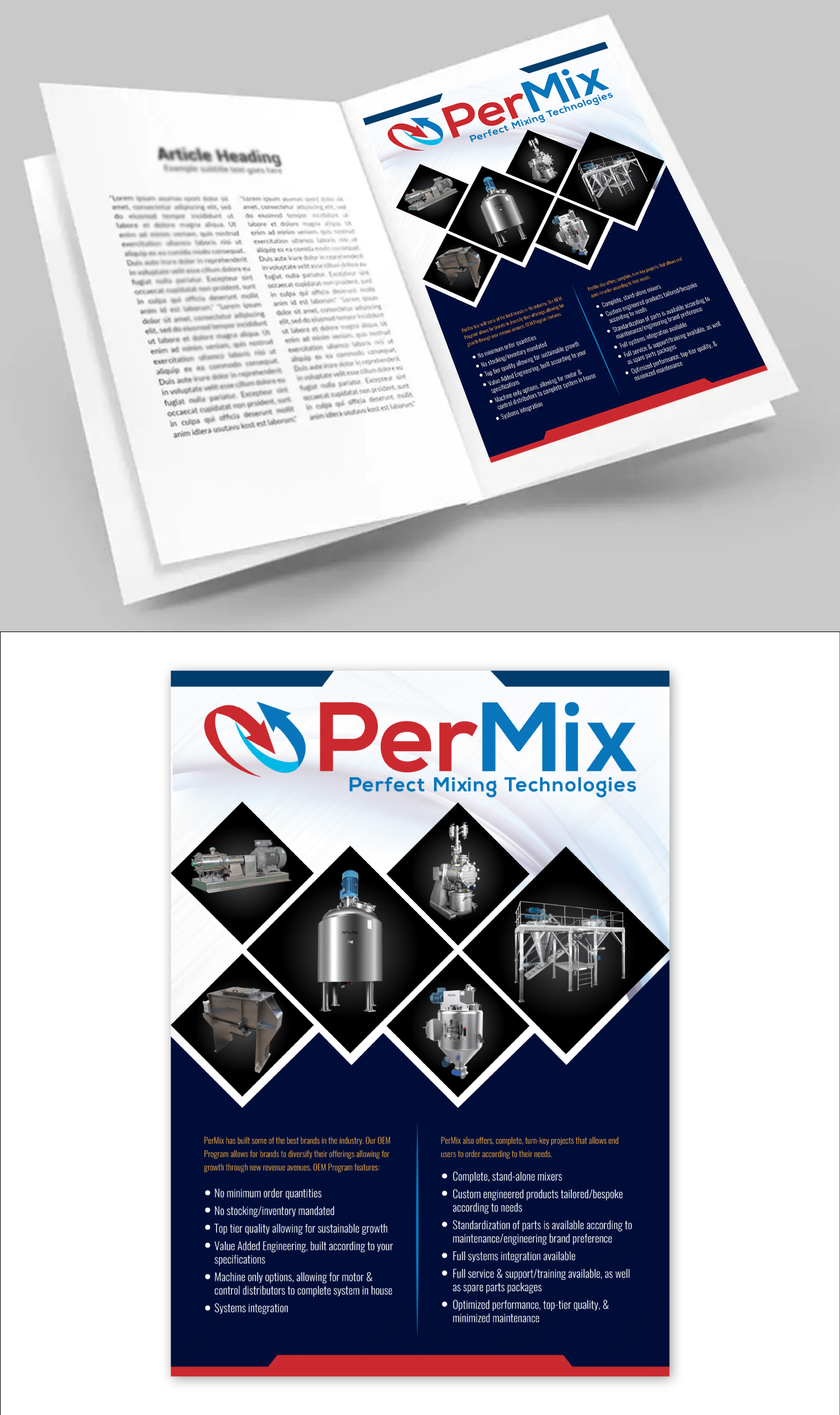 Print Design par u2square pour PerMix North America | Design #26852798