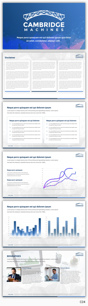 Design de PowerPoint par pb pour ce projet | Design : #26852044