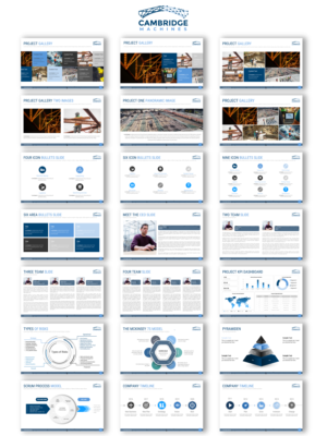Slide Master for  Cambridge Machines - A Systematic Hedge Fund | Design de PowerPoint par joseborgesbarboza 2