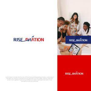 Rise Aviation | Logo Design by MX LogoArt