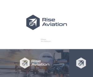 Rise Aviation | Logo Design by Ng V Duc