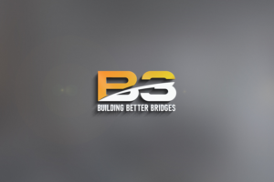 B3 (Main text) Building Better Bridges (Tagline) | Logo Design by Locke+